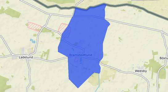 Bodenrichtwertkarte Bramstedtlund