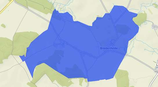 Bodenrichtwertkarte Bredenfelde b. Malchin