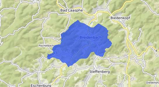 Bodenrichtwertkarte Breidenbach b. Biedenkopf