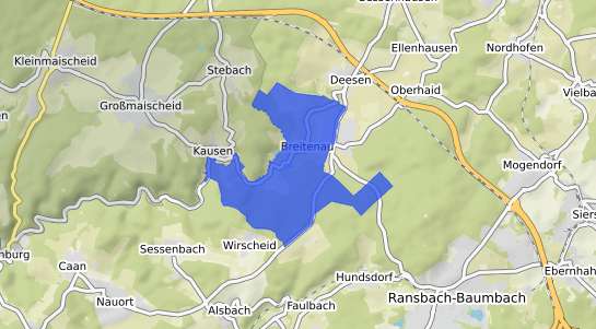 Bodenrichtwertkarte Breitenau Westerwald