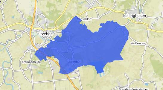 Bodenrichtwertkarte Breitenberg b. Itzehoe