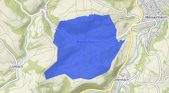 Bodenrichtwertkarte Breitenheim