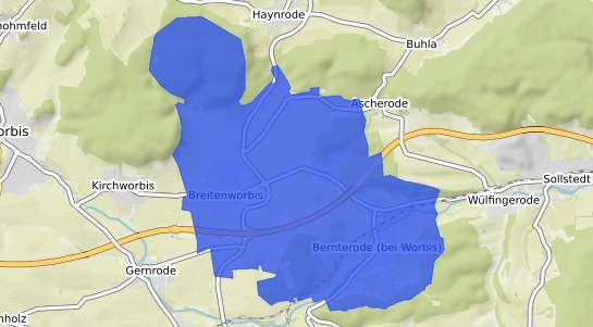 Bodenrichtwertkarte Breitenworbis