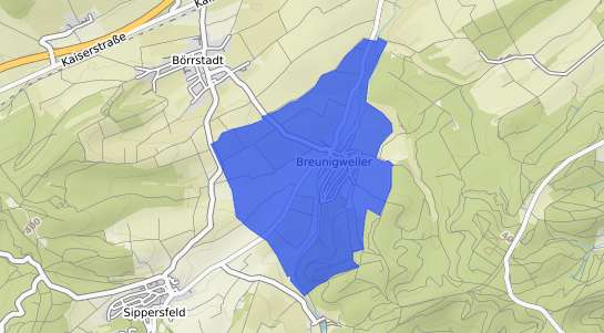 Bodenrichtwertkarte Breunigweiler