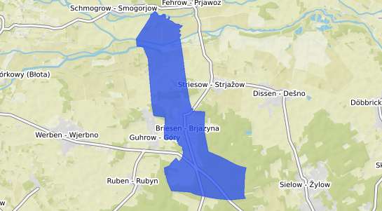 Bodenrichtwertkarte Briesen Niederlausitz
