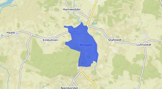 Bodenrichtwertkarte Brinjahe