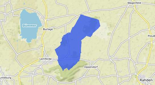 Bodenrichtwertkarte Brockum
