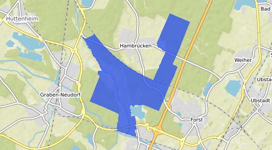 Bodenrichtwertkarte Bruchsal