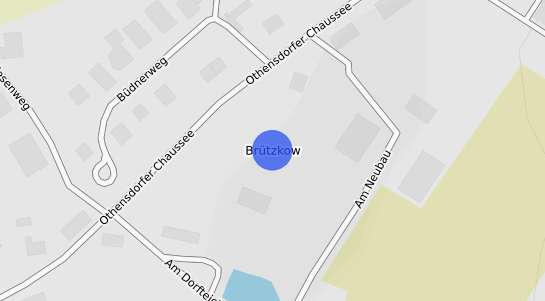 Bodenrichtwertkarte Bruetzkow