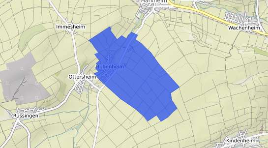 Bodenrichtwertkarte Bubenheim Rheinhessen