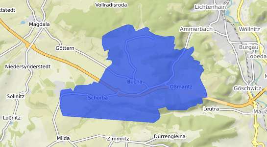 Bodenrichtwertkarte Bucha b. Poessneck