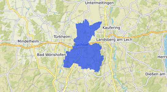 Bodenrichtwertkarte Buchloe