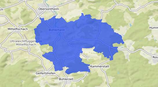 Bodenrichtwertkarte B&uuml;hlertann