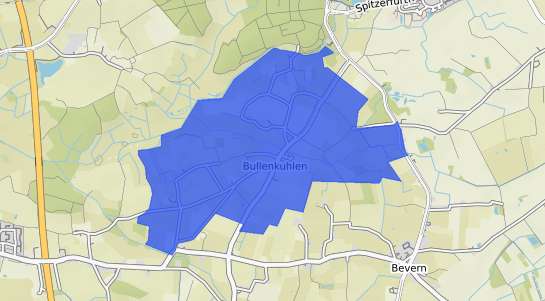 Bodenrichtwertkarte Bullenkuhlen