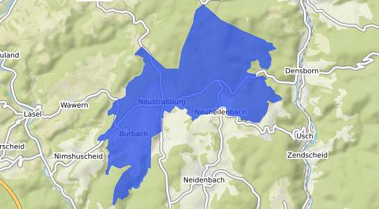Bodenrichtwertkarte Burbach Eifel