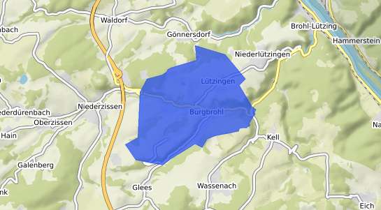 Bodenrichtwertkarte Burgbrohl