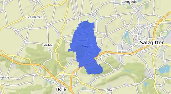 Bodenrichtwertkarte Burgdorf b. Salzgitter