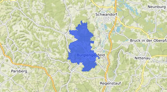 Bodenrichtwertkarte Burglengenfeld