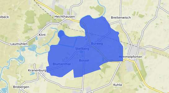 Bodenrichtwertkarte Burweg