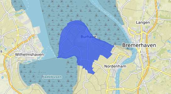 Bodenrichtwertkarte Butjadingen