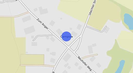 Bodenrichtwertkarte Campow