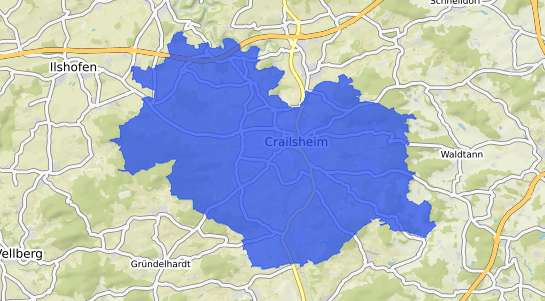 Bodenrichtwertkarte Crailsheim