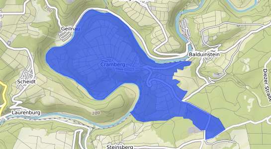 Bodenrichtwertkarte Cramberg