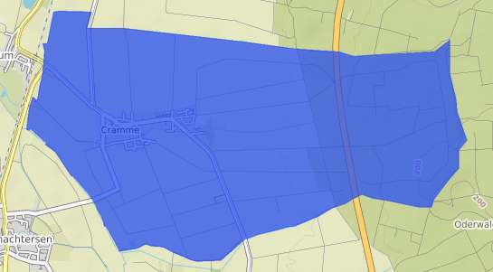 Bodenrichtwertkarte Cramme