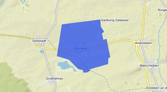 Bodenrichtwertkarte Dachwig