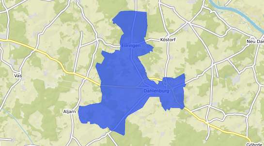 Bodenrichtwertkarte Dahlenburg