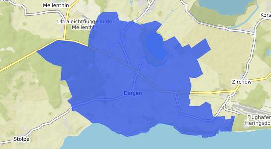 Bodenrichtwertkarte Dargen