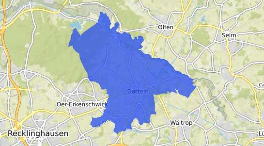 Bodenrichtwertkarte Datteln