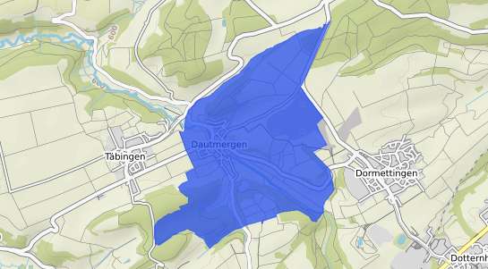 Bodenrichtwertkarte Dautmergen