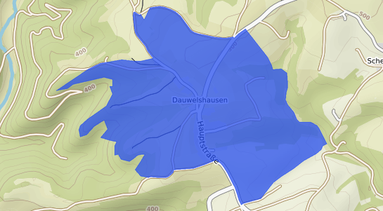 Bodenrichtwertkarte Dauwelshausen
