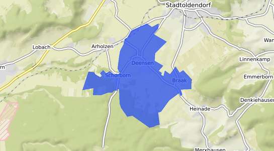 Bodenrichtwertkarte Deensen