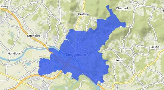 Bodenrichtwertkarte Deggendorf