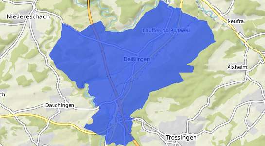 Bodenrichtwertkarte Deißlingen Neckar
