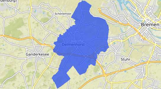 Bodenrichtwertkarte Delmenhorst