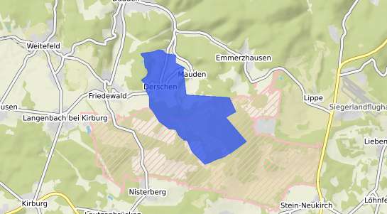 Bodenrichtwertkarte Derschen