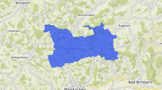 Bodenrichtwertkarte Dietersburg