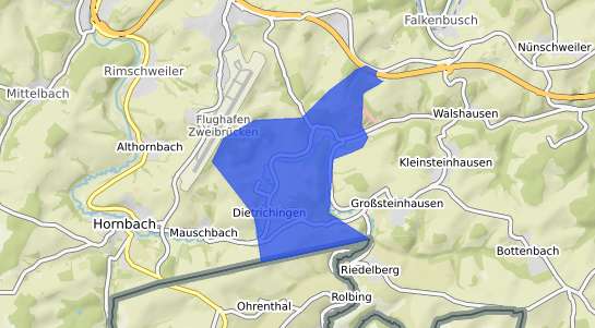 Bodenrichtwertkarte Dietrichingen