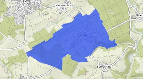 Bodenrichtwertkarte Dill
