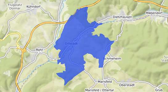 Bodenrichtwertkarte Dillstaedt