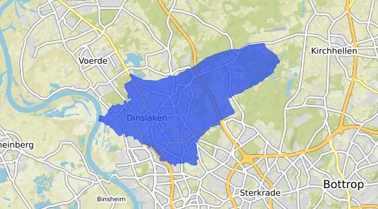 Bodenrichtwertkarte Dinslaken