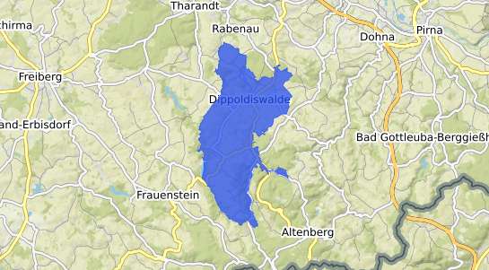 Bodenrichtwertkarte Dippoldiswalde