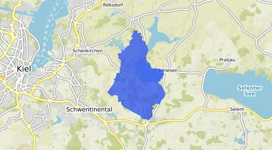 Bodenrichtwertkarte Dobersdorf Holstein