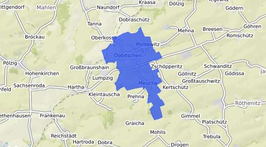Bodenrichtwertkarte Dobitschen