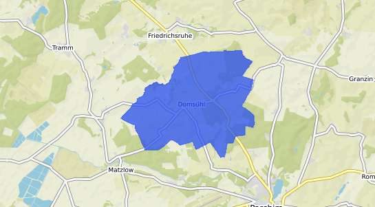 Bodenrichtwertkarte Domsuehl