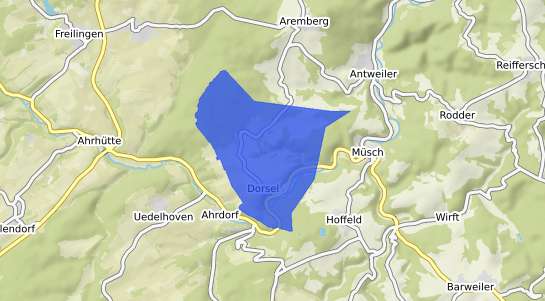 Bodenrichtwertkarte Dorsel