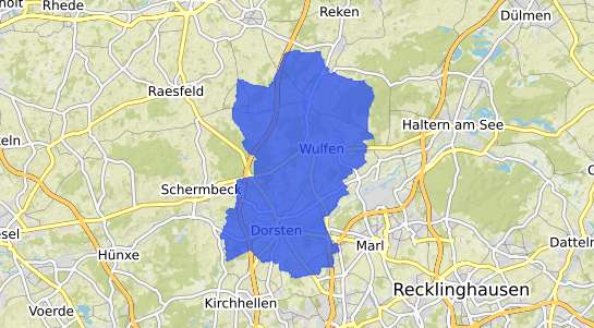 Bodenrichtwertkarte Dorsten
